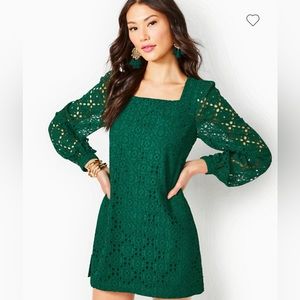 Lilly Pulitzer Green Lace Jumpsuit